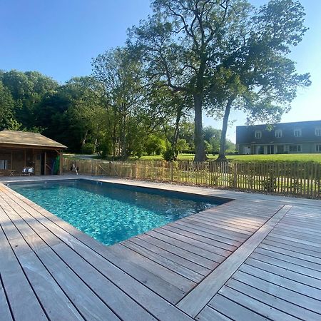 Gite Des Etangs Glanville Exterior foto