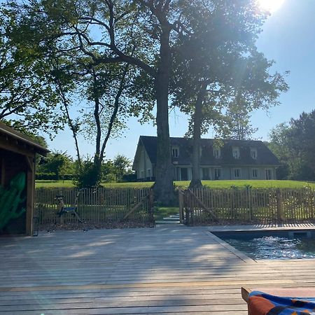 Gite Des Etangs Glanville Exterior foto