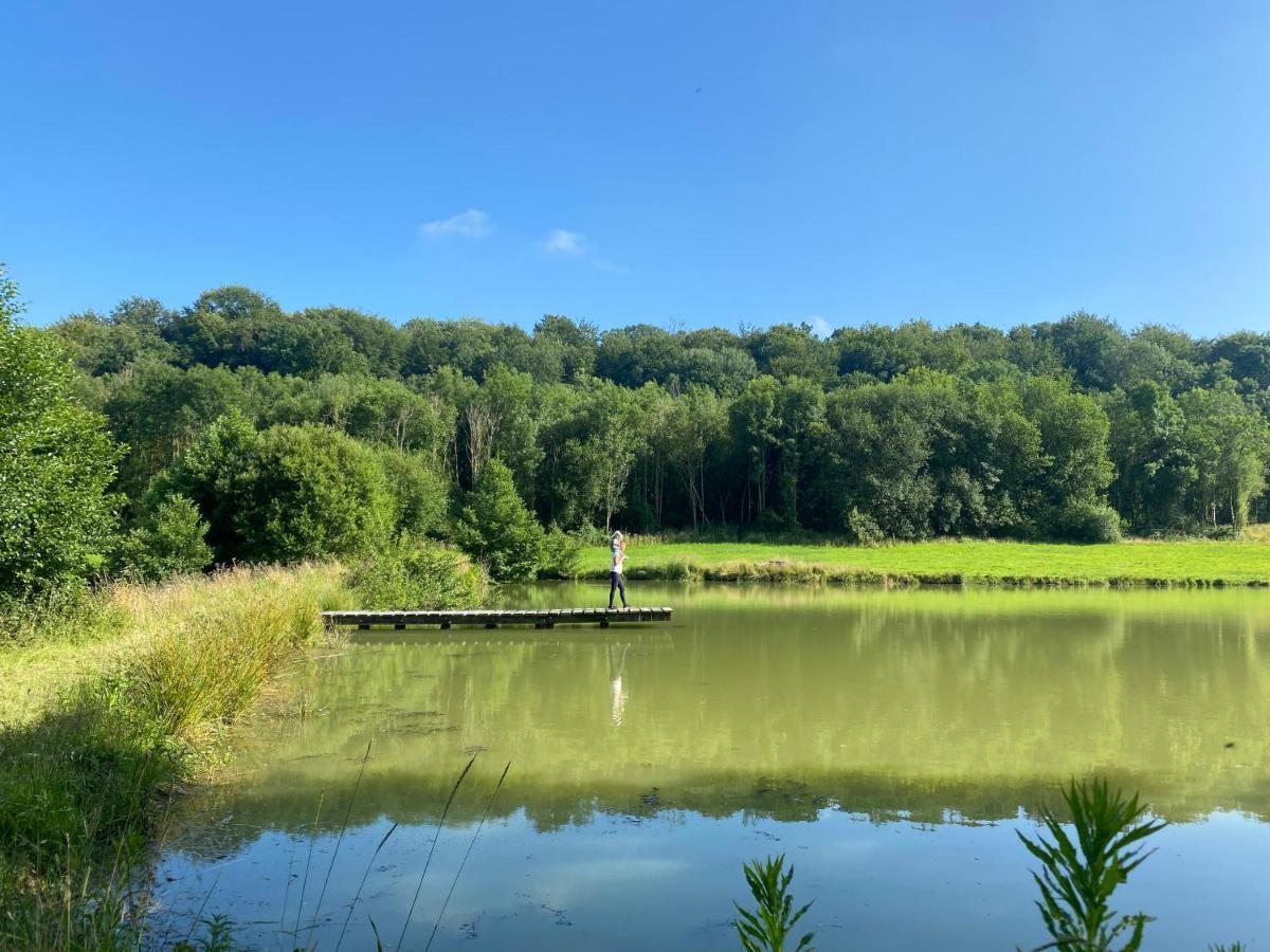 Gite Des Etangs Glanville Exterior foto